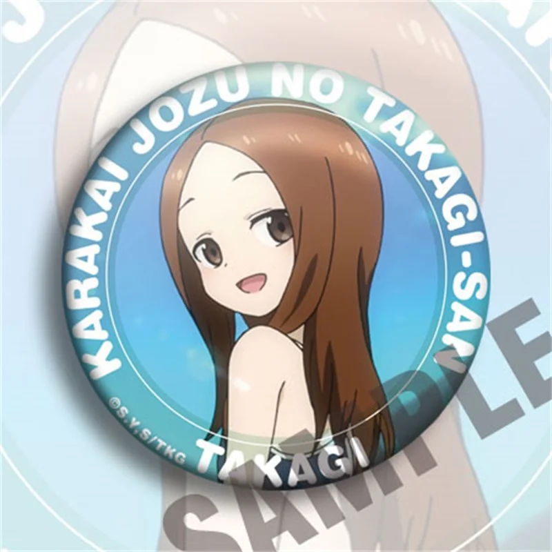 Обувь для косплея Аниме в мастер такаги-Сан-Takagi значок мультфильм собирать