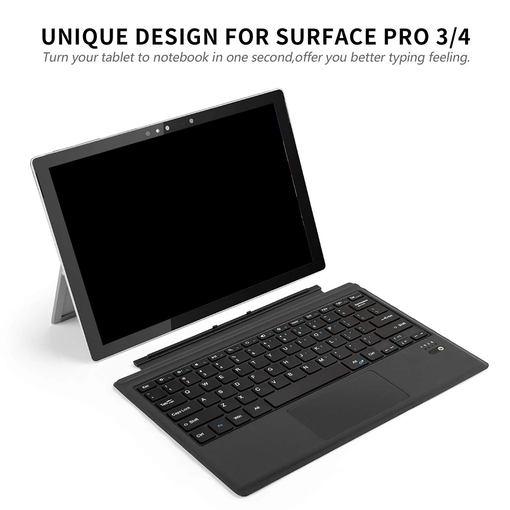 Замена для Microsoft Surface Pro3/4/5 Tablet Bluetooth Беспроводная Магнитная эргономичная