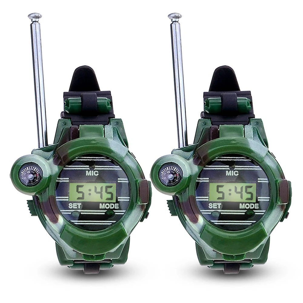 Детские игрушки военные часы Walkie talkie Seven in one мини пластиковые головоломки