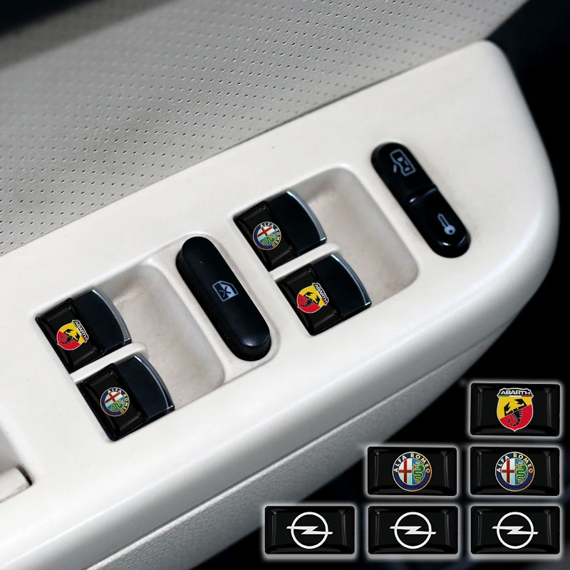 

10pcs Car Steering Wheel Sticker Auto Random Decal For Volkswagen VW Golf 4 6 7 GTI Tiguan Passat B5 B6 B7 CC Jetta MK5 MK6 Polo