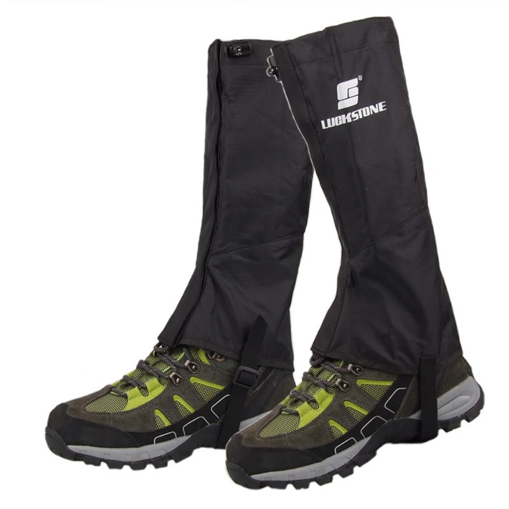 

1 Pair Unisex Waterproof Leg Gaiters Outdoor Ski Boot Legging Gaiters Winter Ultralight Climbing Trekking Shoes Cover Leg Warmer