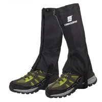 1 pair unisex waterproof leg gaiters outdoor ski boot legging gaiters winter ultralight climbing trekking shoes cover leg warmer