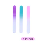 Градиентные пилки для ногтей из наностекла, профессиональная полировка, искусство, инструмент, полировка, шлифовка, буфер для ногтей