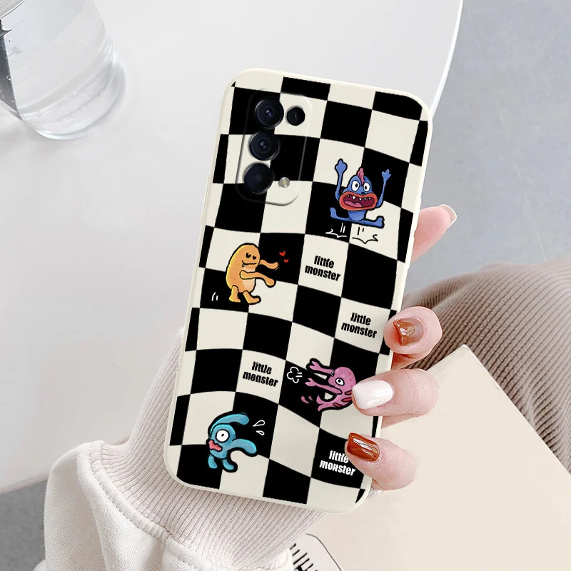 Loving Monster Silicone Case For Realme 6 6i 7 7i 8 Pro C12 C15 C25 C25S C20 C11 C1 F9 F17 F19 Reno5 Phone Cover | Мобильные