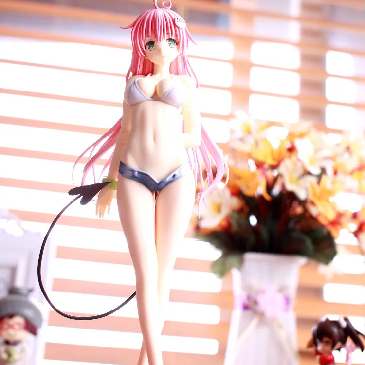 in box Lala Satalin Deviluke To LOVE Ru Darkness сексуальная фигурка для девочек японское аниме ПВХ взрослые Фигурки игрушки аниме фигурка игрушка - Цвет: in box