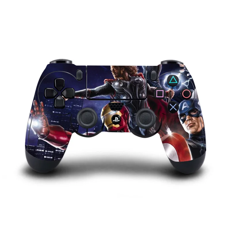 Marvel's наклейки &quotМстители&quot PS4 контроллер виниловое покрытие Наклейка для sony
