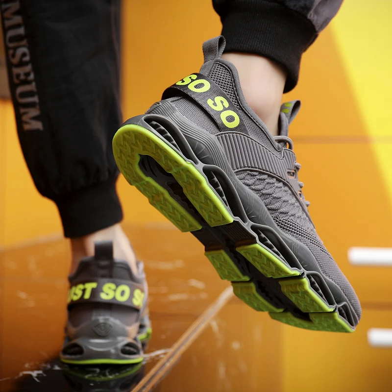 2019 супер крутые дышащие кроссовки для бега мужские летняя уличная спортивная