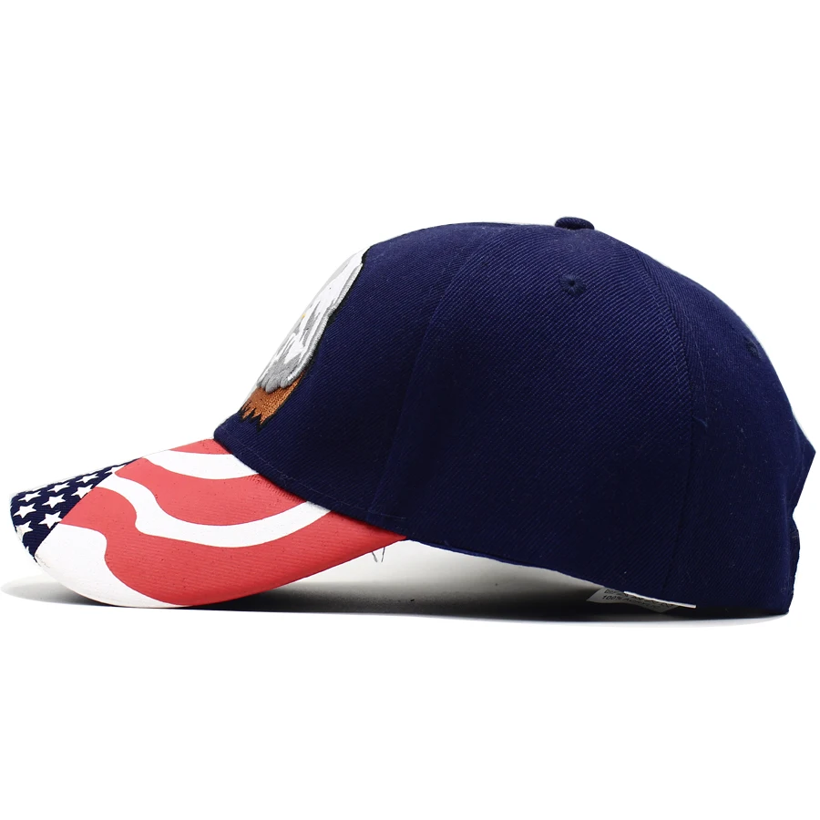 LIBERWOOD патриотическая бейсболка американского Орла и флага США Bald Eagle 3D вышивка