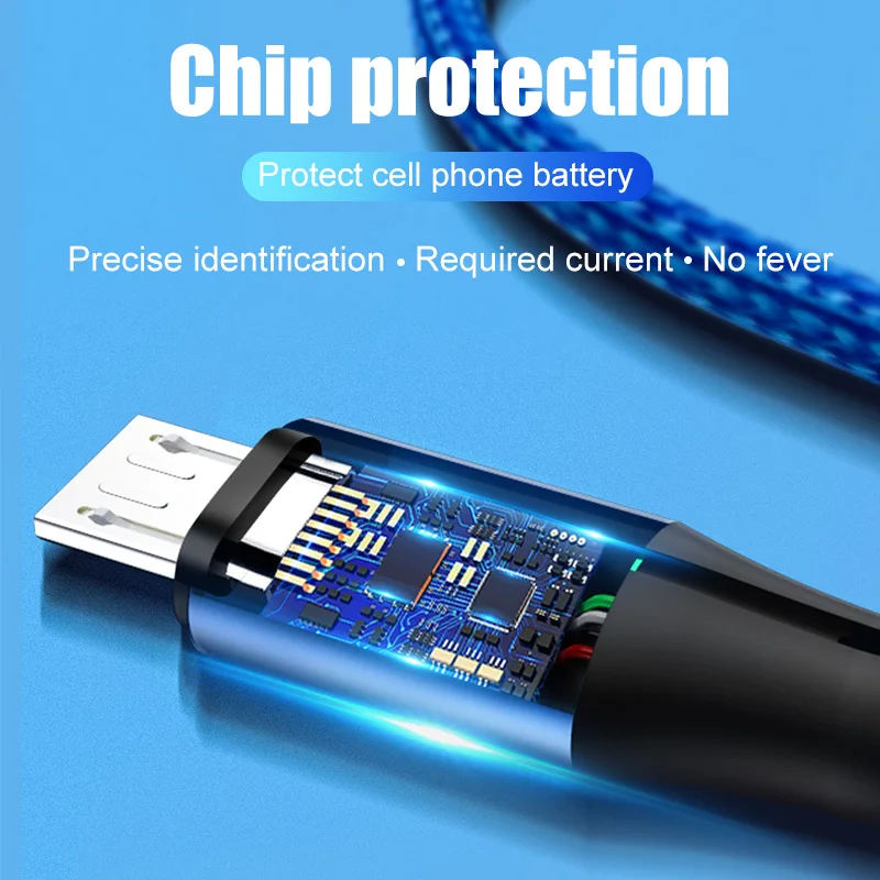 H&A Micro USB кабель для быстрой зарядки 3A Micro usb шнур для samsung S7 Xiaomi Redmi Note 5 Pro Android телефон кабель Micro usb зарядное устройство