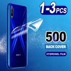 Защитная пленка 500D для задней панели Huawei Honor 8X, 9X, 20, 20S, 20i, 10 Pro, Гидрогелевая, для Nova 5t, 5i, 5, 6, PSmart Plus, Z 2019