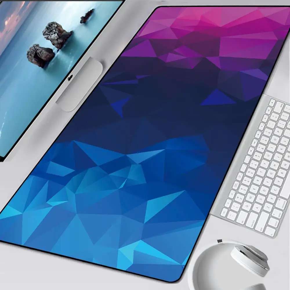 

900x400mm XL Mouse Pad Art Large Overlock Edge Mat Abstract Rubber PC Computer Gaming Mousepad Desk Keyboard Mat PC Accessories