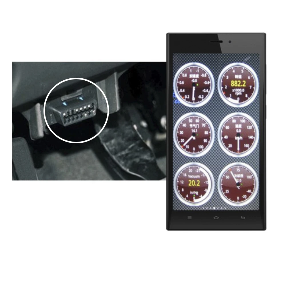 Диагностический инструмент OBD2 ELM327 V1.5 Bluetooth/Wifi для Honda Civic 2006 2008 2011 2012 /Accord 2003 2007 2009 /