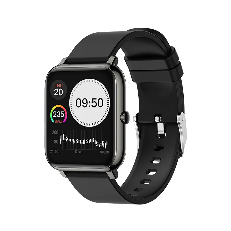 

Smart Watch 1.4lnch Color Screen Heart Rate Measurement Blood Pressure Controlled by Music Step Recording Bluetooth Sports Watch