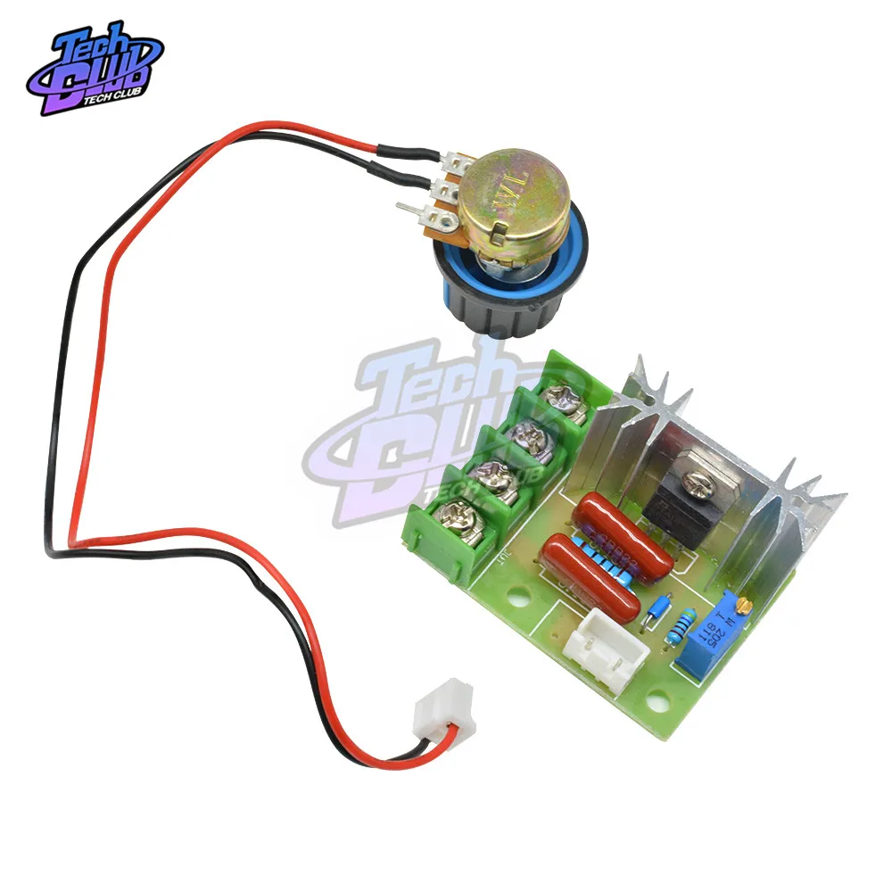 AC 50 220 В 2000 Вт Высокая мощность SCR регулятор напряжения диммеры Диммеры Регулятор