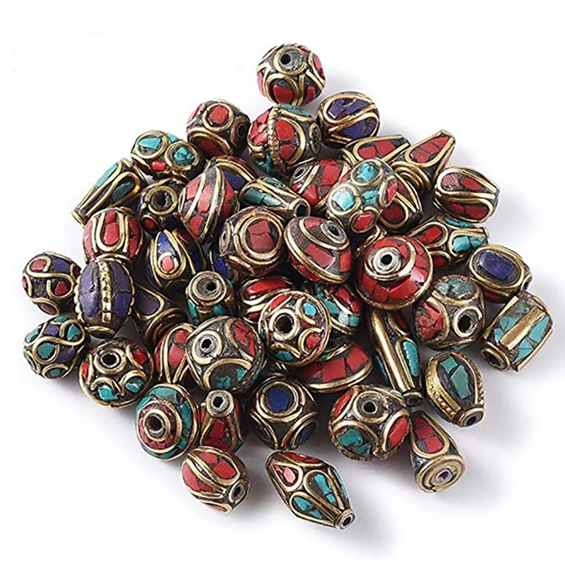 

Bracelet, Necklace, Earring Accessories, Diy Beaded Jewelry Accessories, Handmade Tibetan Beads Loose Beads