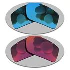 Зеркальные поляризованные Сменные линзы светло-голубого цвета полуночного солнца для оправы Gascan 100% UVA  UVB