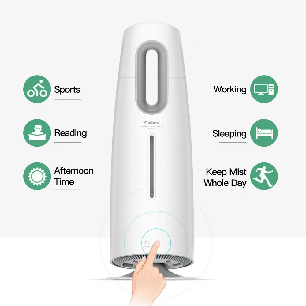 Xiaomi Deerma Humidifier 4L очиститель воздуха для помещений с кондиционированным воздухом офисный бытовой с фильтром
