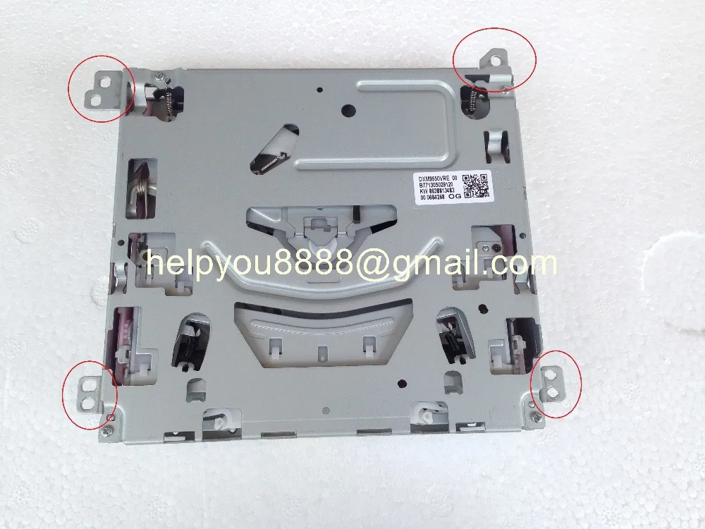 Новый оригинальный механизм Bosh single CD DXM9550 DXM9050 для VW RCD310 RNS315 Автомобильный naviagation