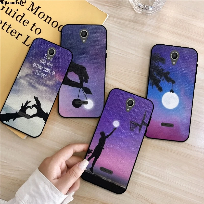 Чехол Moon 3 из мягкого ТПУ для Google Pixel 2 3 XL, чехол для Wiko Harry Sunny 2 Pulp FAB 4G View XL