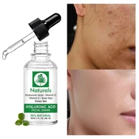 hyaluronic acid moisturing facial serum vitamin c whitening face essence green tea acne treatment oil contol deep purify pores