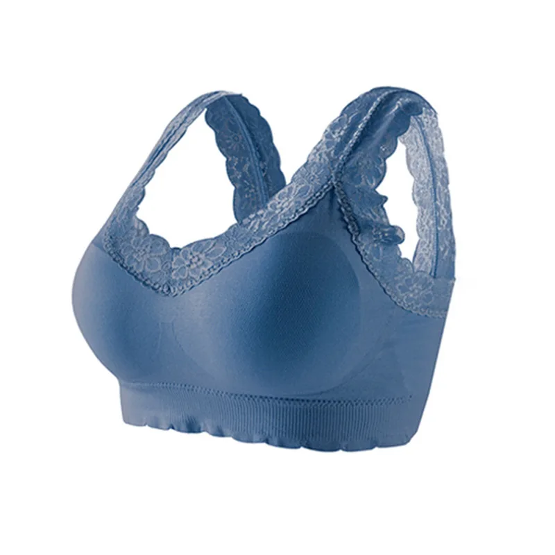 

Sports Bra Underwear For Women Brassiere Sport Femme Unwired Bra Top For Fitness Sports Tops Woman Gym Yoga Top Pure Color Lace