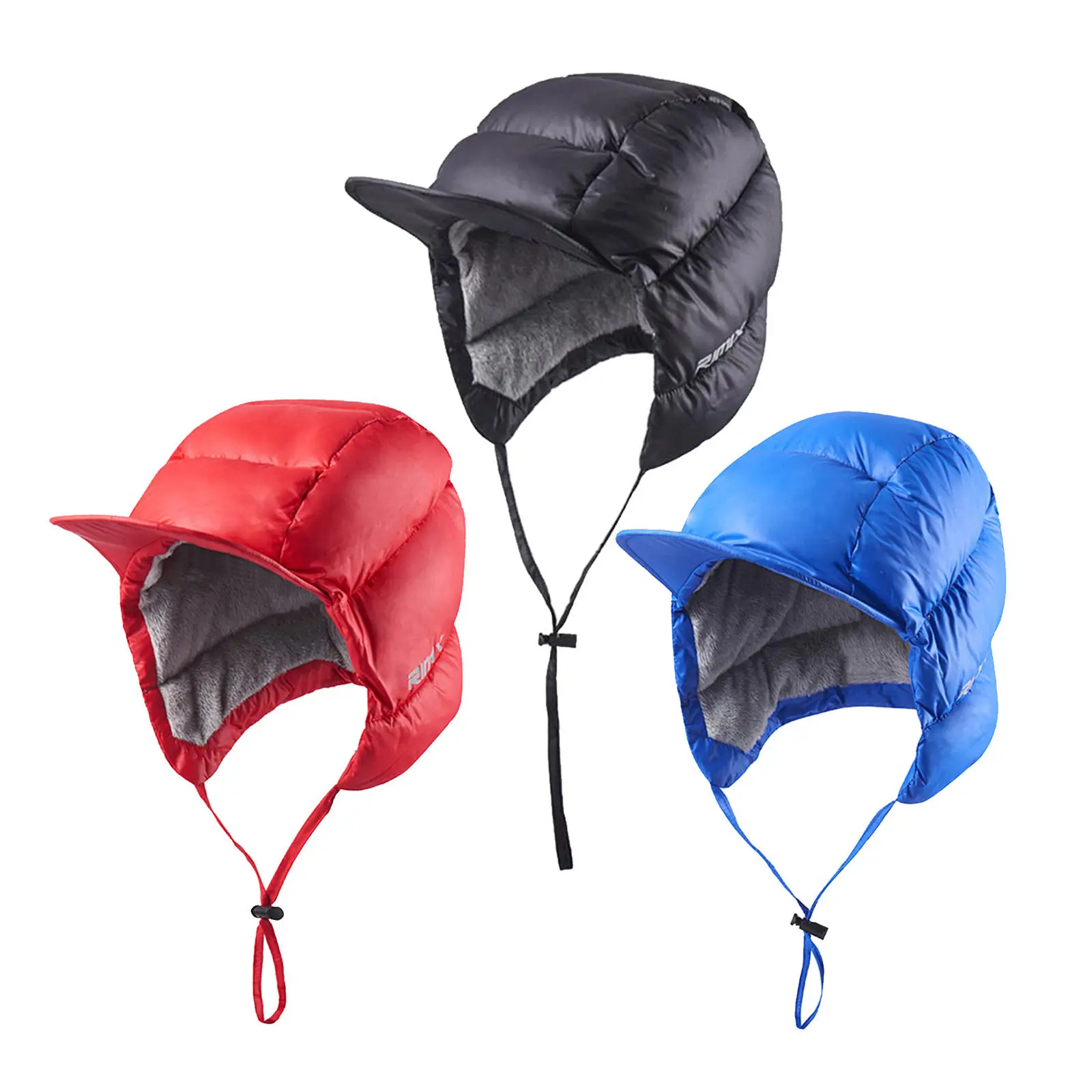 

Windproof Hat Caps Fleece Lined Thermal Outdoor Running with Ear Flaps