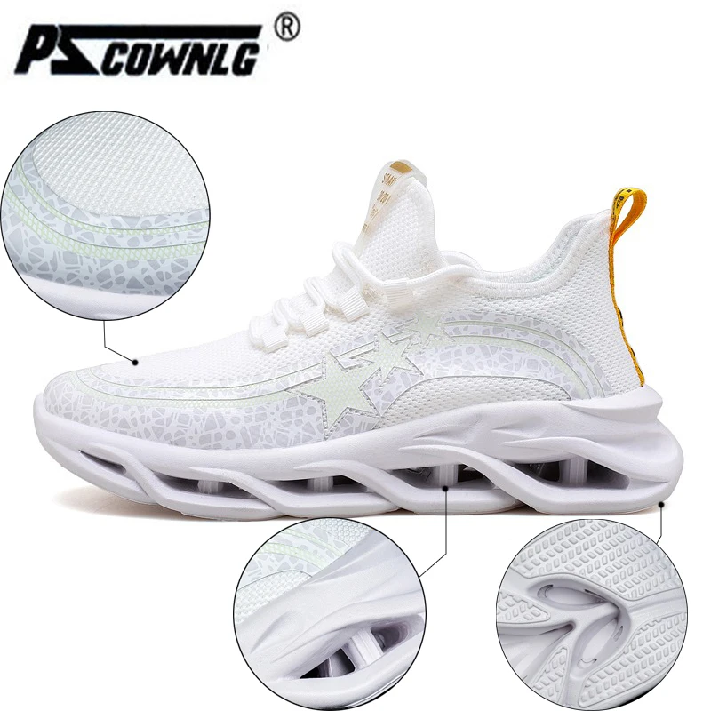 

Повседневная обувь Pscownlg для мужчин и женщин, дышащая женская обувь, модная обувь на шнуровке, прогулочная обувь, спортивные кроссовки для бе...