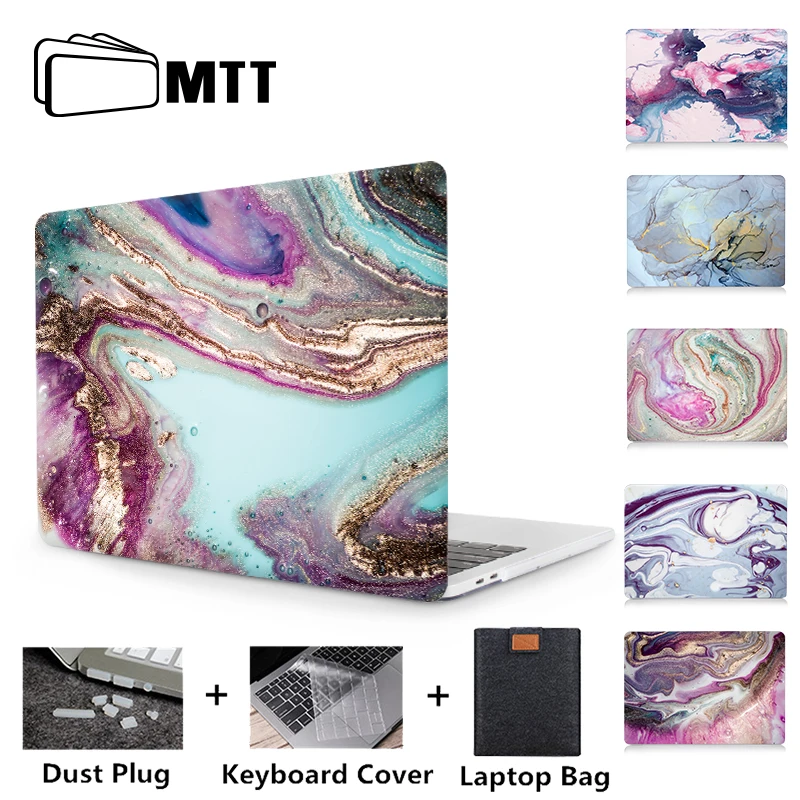 MTT чехол для Macbook Pro 13 15 с сенсорной панелью мраморный Жесткий Чехол для mac book Air Pro retina 11 12 13 15 дюймов чехол для ноутбука
