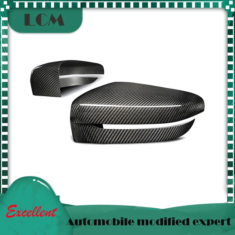 

17 18 19 OEM Look For BMW G42 G20 G28 G22 G23 G26 M400i G30 G38 G32GT G11 G12 G14 G15 G16 Add on Style Carbon Fiber Mirror Cover