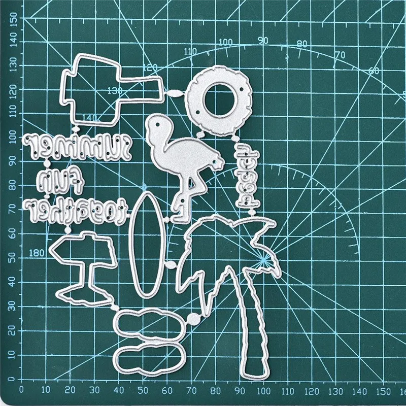 DiyArts слова штампы летние металлические Вырубные новые 2019 для изготовления