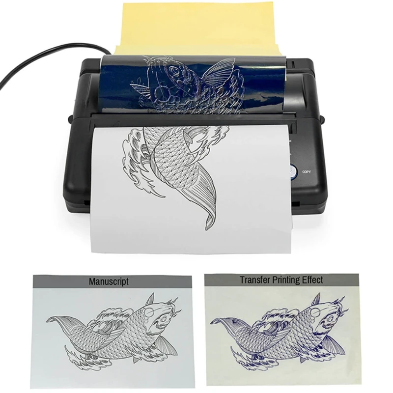 

Tattoo Transfer Machine Device Copier Printer Drawing Thermal Stencil Maker Tools For Tattoo Photos Transfer Paper Copy