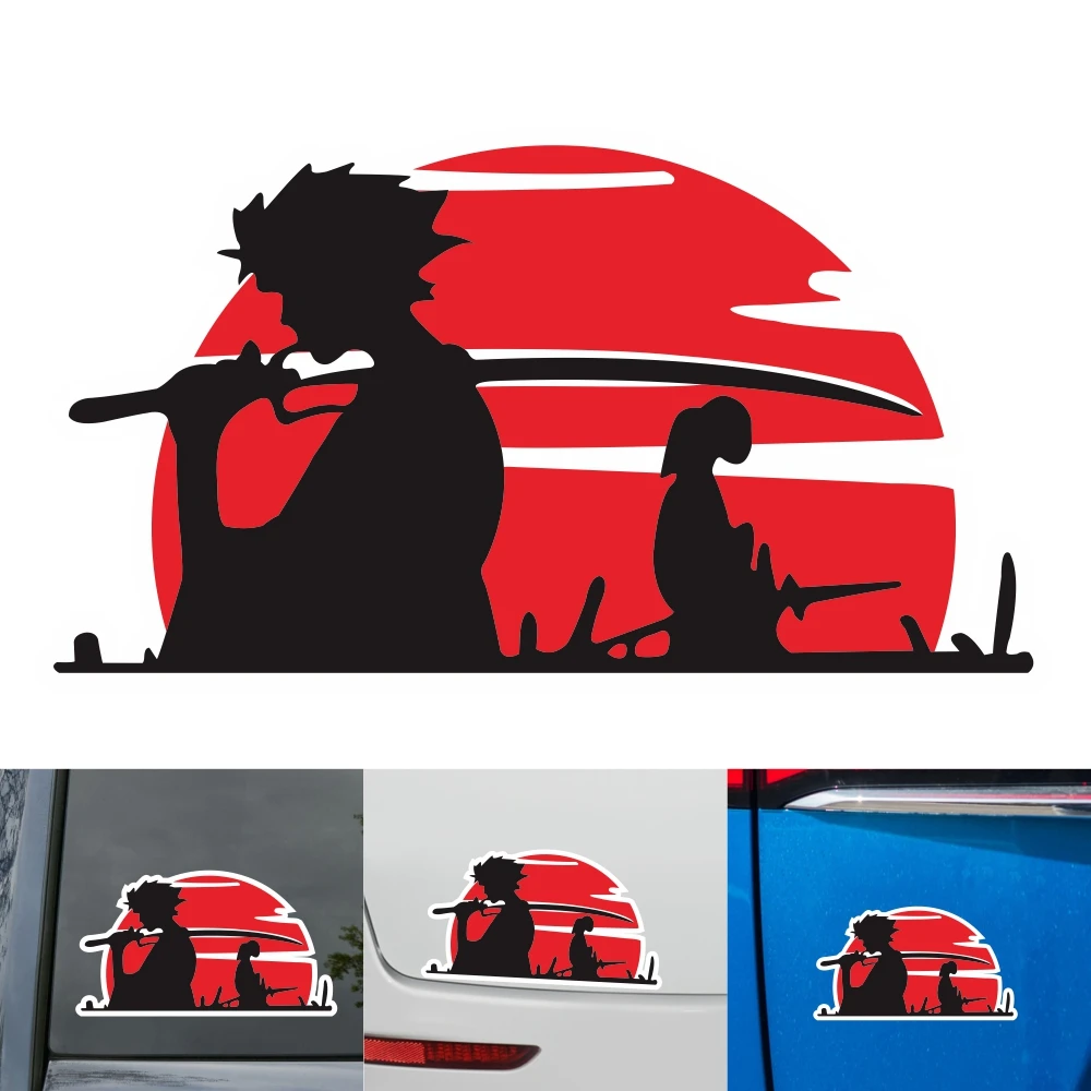 

Doordash Warrior Knight Swordsmen Cartoon Stickers for Car Decals Graphics Window Motorcycle Decoration Ninja Vinyl Sticker