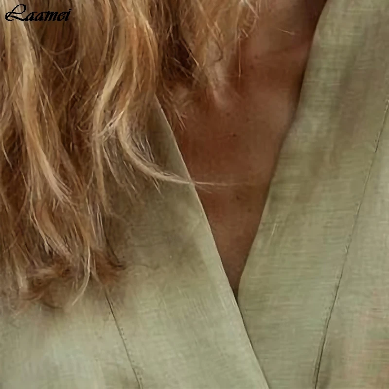 Женские Длинные Блузки 2019 Весенняя Повседневная Бандажное платье из хлопка и