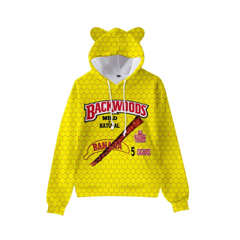 3D принт Backwoods укороченные куртки с капюшоном Одежда для мальчиков/девочек