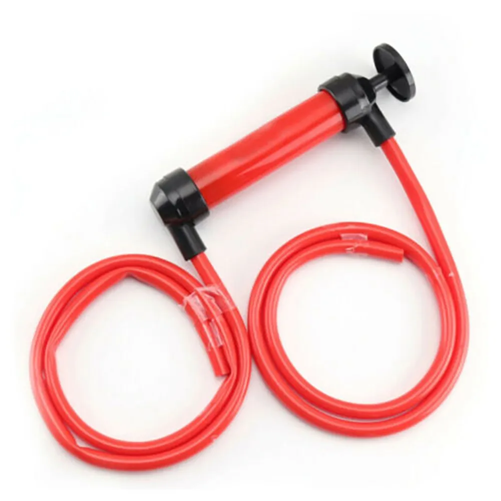 Manual Oil Pump For Pumping Gas Siphon SuckerTransfer Hand Liquid Water Chemical Transfer Car-styling 8mm | Автомобили и