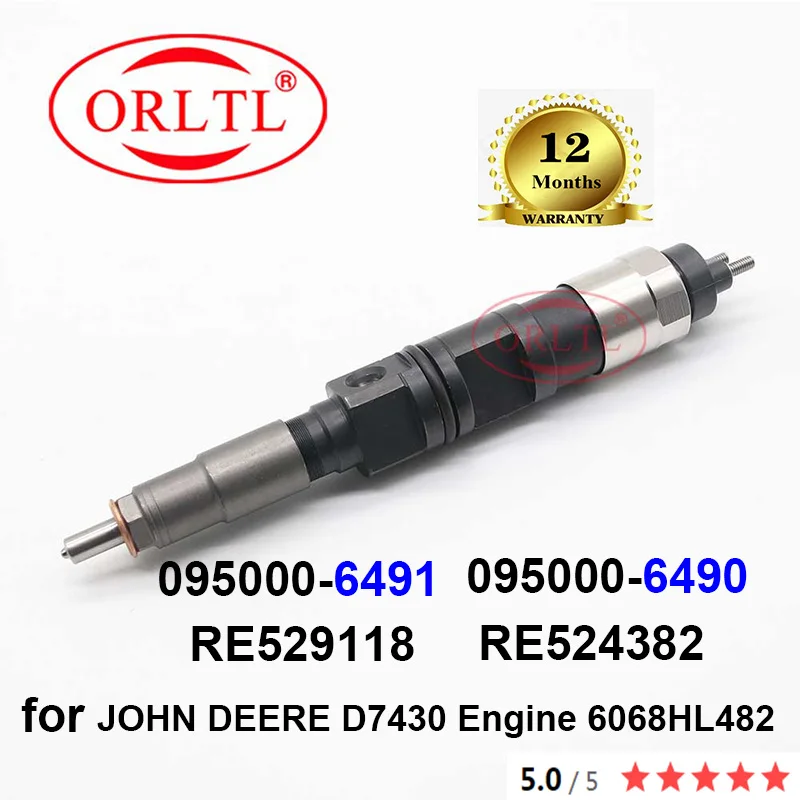 Форсунка насоса с общей топливной магистралью ORLTL RE529118 RE524382 095000-6490 0950006490-095000 для