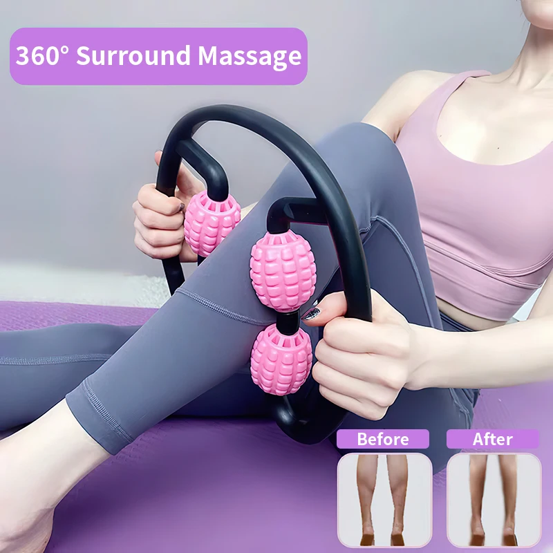 U образный массажный ролик с триггерными точками массажер для шеи рук ног тела