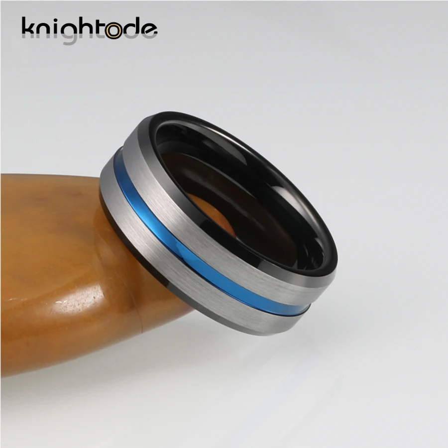 Кольцо из карбида вольфрама для мужчин и женщин обручальные кольца со скошенными