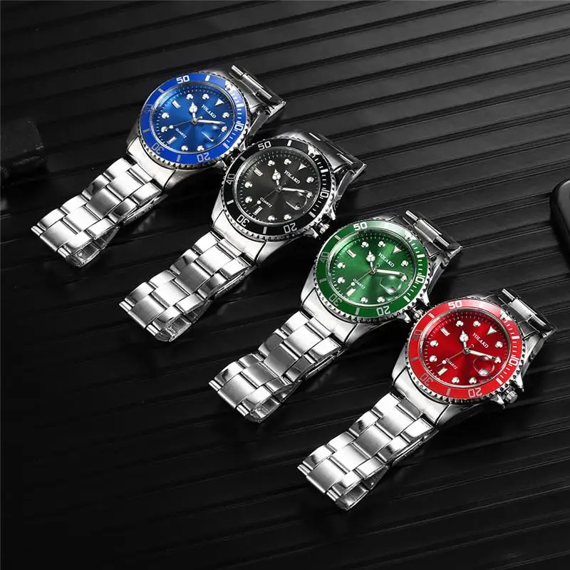 

Hot Sales Mens Watches Top Brand Luxury Men Fashion Military Stainless Steel Date Sport Quartz Analog Wrist Watch