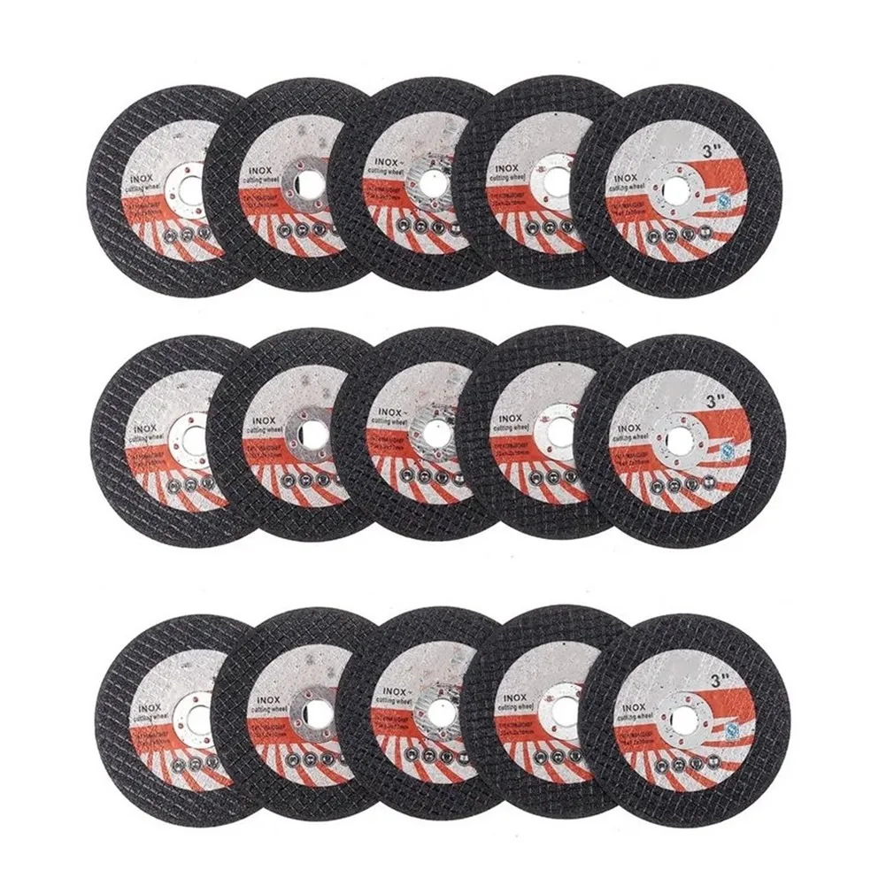 

15pcs Mini Cutting Disc Circular Resin Grinding Wheel 75mm For Angle Grinder Grinding Machine Cutters For Cutting Polishing