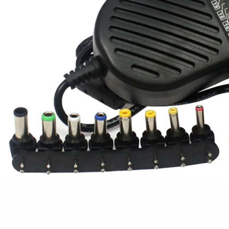 80W Ноутбук многоцелевой адаптер питания 15V-24V Автомобильное зарядное устройство