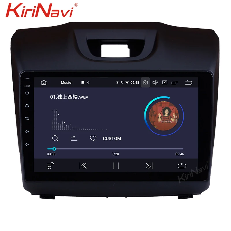 KiriNavi Android 10 0 автомобильное радио для Chevrolet S10 автомобильный Dvd мультимедийный