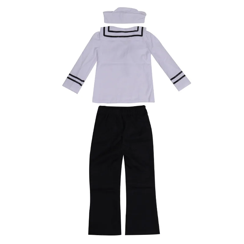 Милый костюм синий косплей для девочек матросское платье Детский на Хэллоуин