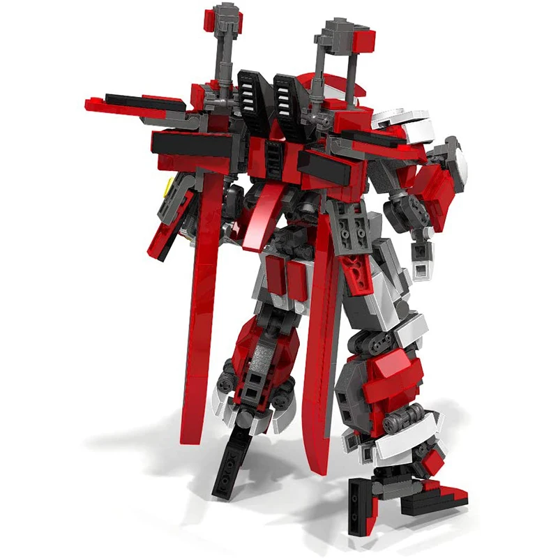 

Original Design Mech Warrior Building Blocks Toys For Children Armor Robots Anime Figure Model Kids Action Figure Dolls Toy