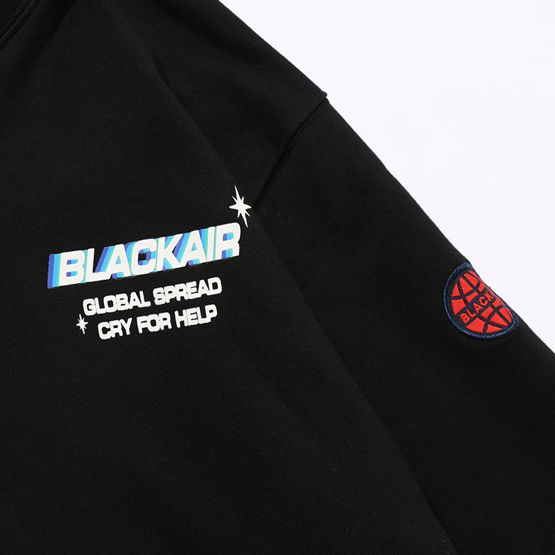 

Harajuku Letter Print Simple Baggy College Style Streetwear Hoodies Autumn Hip Hop Hooded Pullover Men Hoodie Sweatshirt Couple