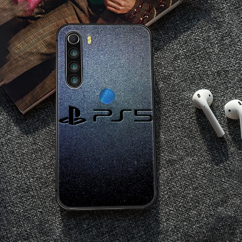 

PlayStation 5 ps Phone Case Cover Hull For XIAOMI Redmi 7 7a 8 8a 9 10X NOTE 6 7 7s 8 8t 9 9s Pro Max black Waterproof Painting