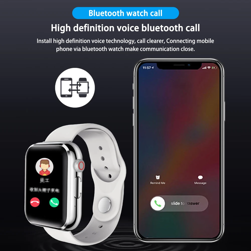 Новые умные часы KY001 с Sim-картой фитнес-часы Bluetooth IOS Android камерой музыкальным