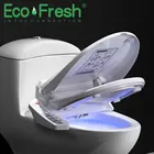 Умное сиденье для унитаза EcoFresh, электрическая крышка биде, Теплое Чистое сухое интеллектуальное, массаж для детей, женщин, пожилых людей