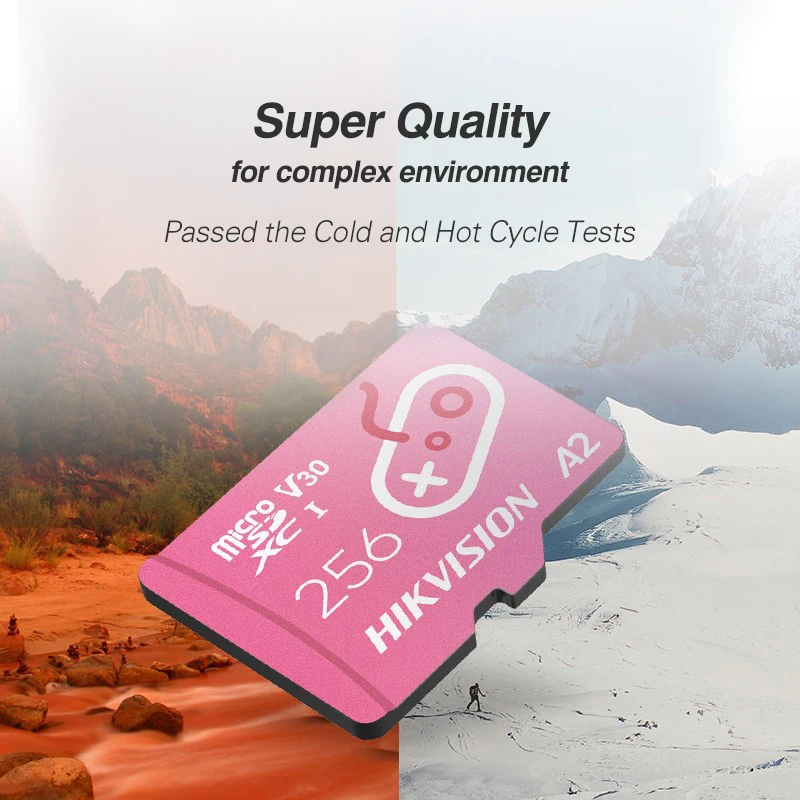 HIKVISION HikStorage Micro SD Card Class10 SDXC TF Card 128GB 256GB Max 170Mb/s Memory card Gaming series for Switch Game Box G2