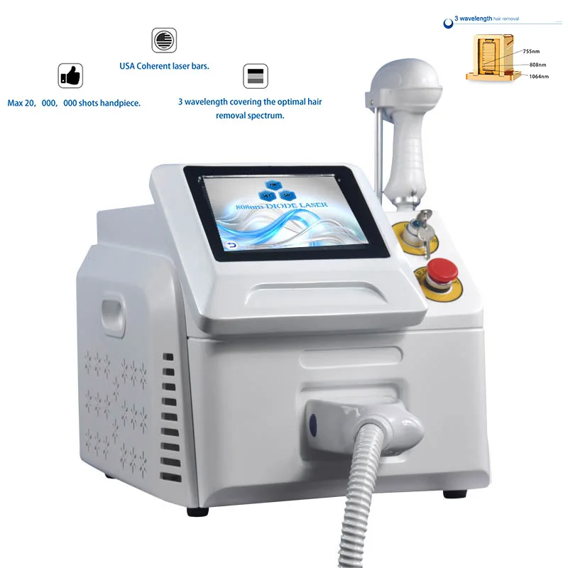 Лазер для удаления волос Lumenis портативный высокомощный диодный лазер 808 нм -
